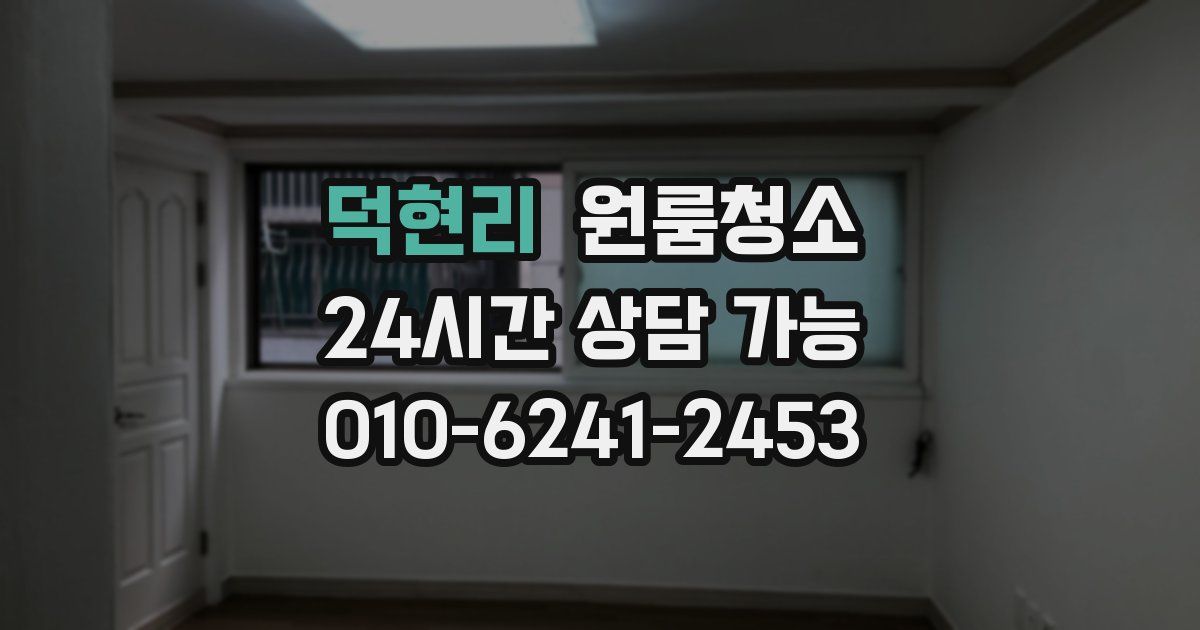 덕현리 입주청소