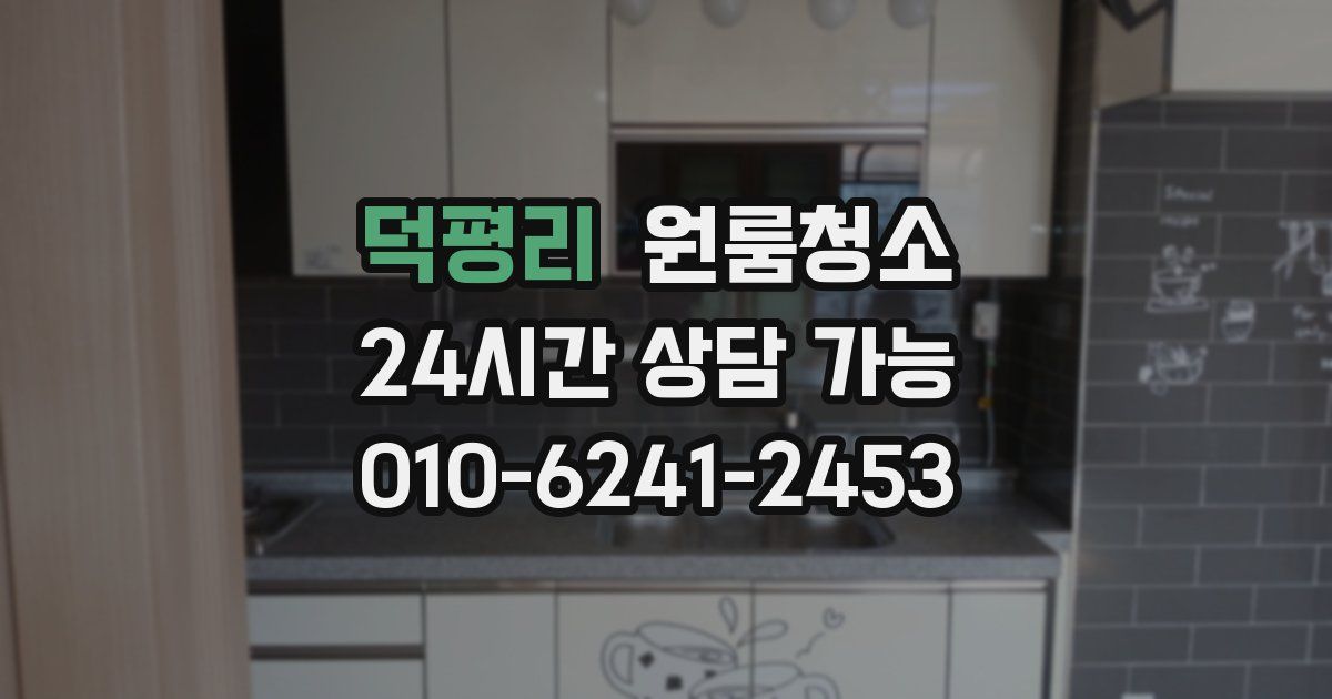 덕평리 입주청소