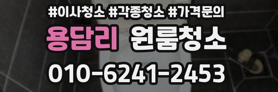 용담리 이사청소