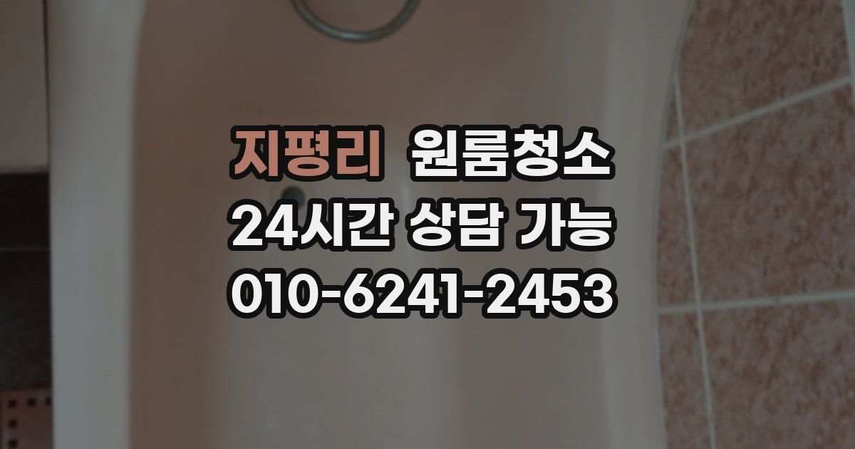 지평리 입주청소