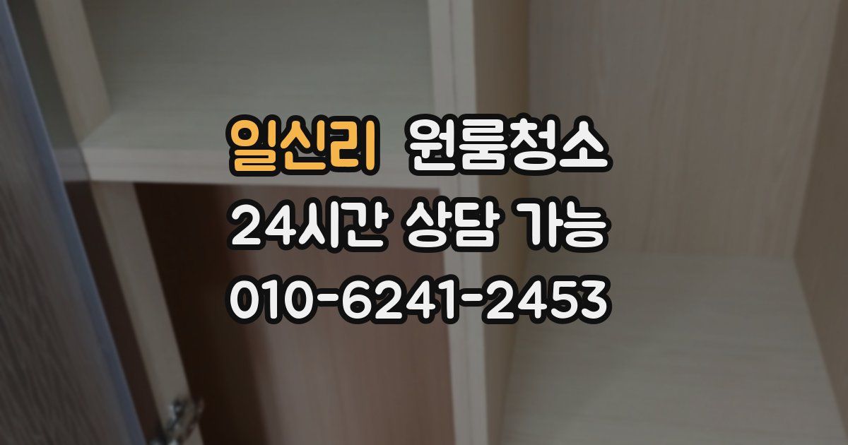 일신리 입주청소