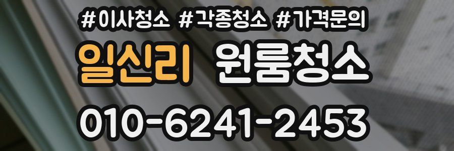 일신리 이사청소