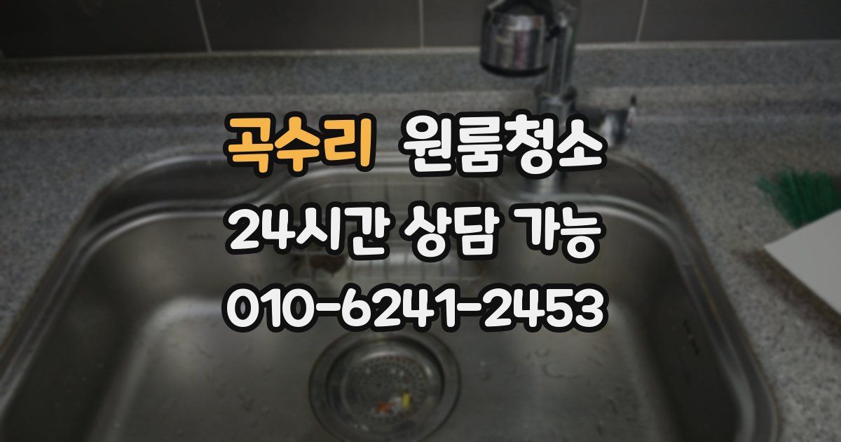 곡수리 입주청소