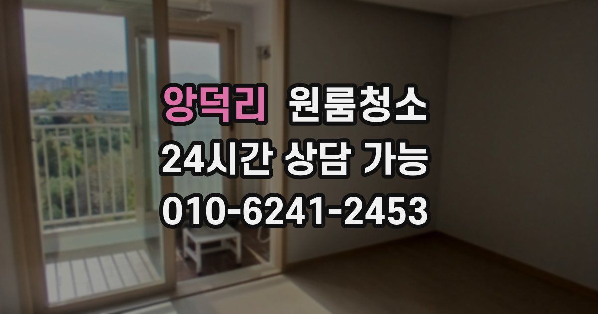 앙덕리 입주청소