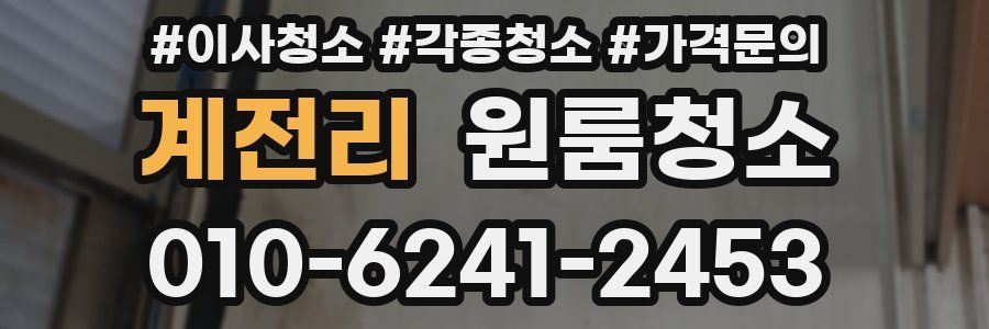 계전리 이사청소