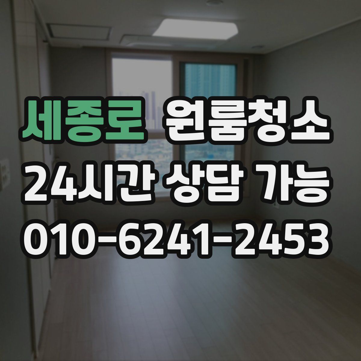 세종로 원룸청소