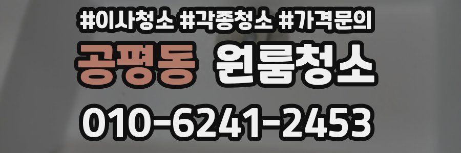 공평동 이사청소