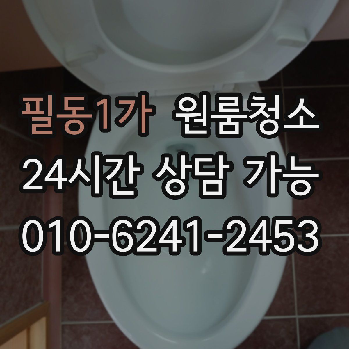 필동1가 원룸청소