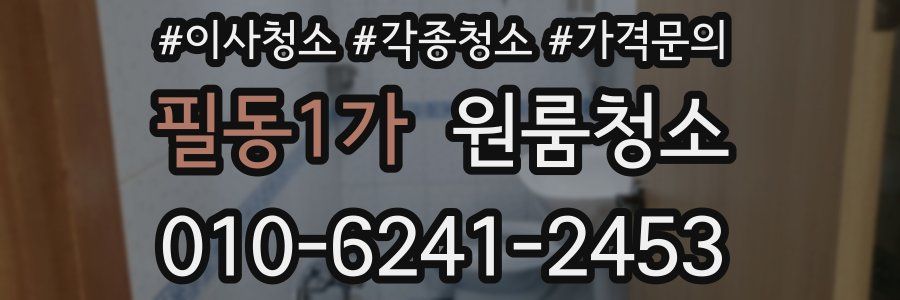 필동1가 이사청소