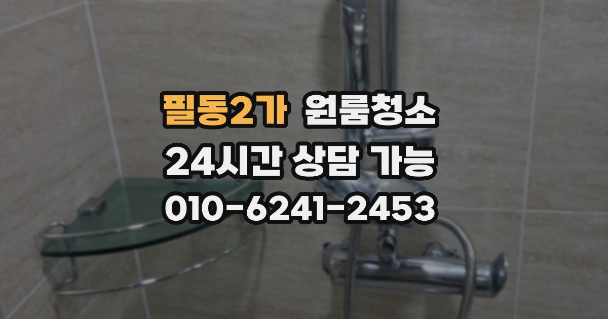 필동2가 입주청소