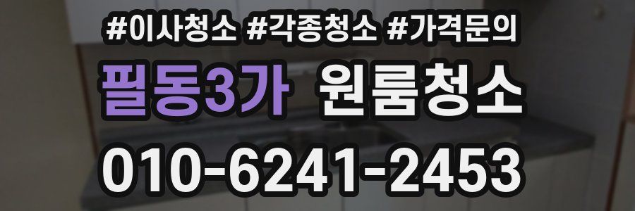 필동3가 이사청소