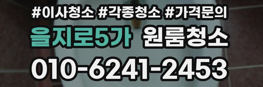 을지로5가 이사청소
