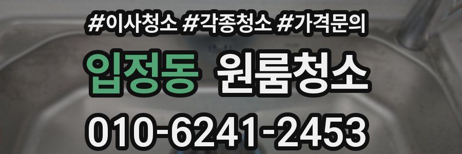 입정동 이사청소