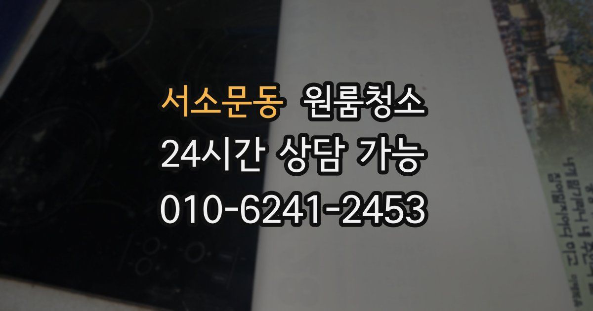 서소문동 입주청소