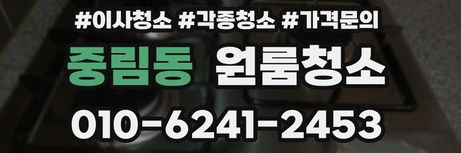 중림동 이사청소