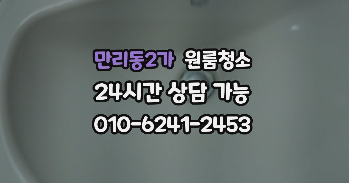 만리동2가 입주청소