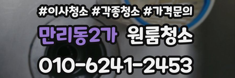 만리동2가 이사청소