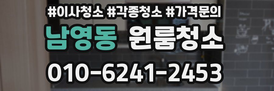 남영동 이사청소