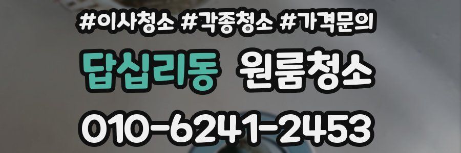 답십리동 이사청소