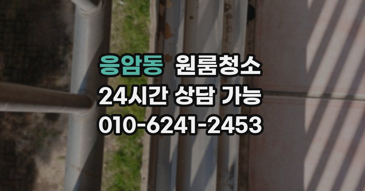 응암동 입주청소