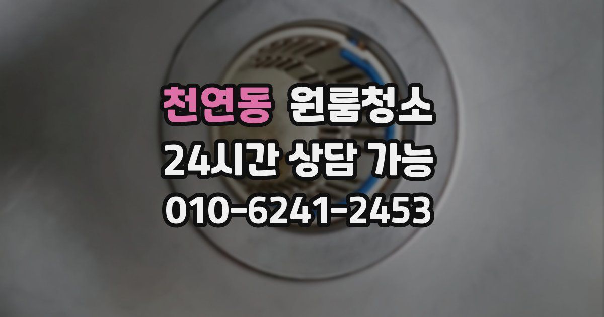 천연동 입주청소