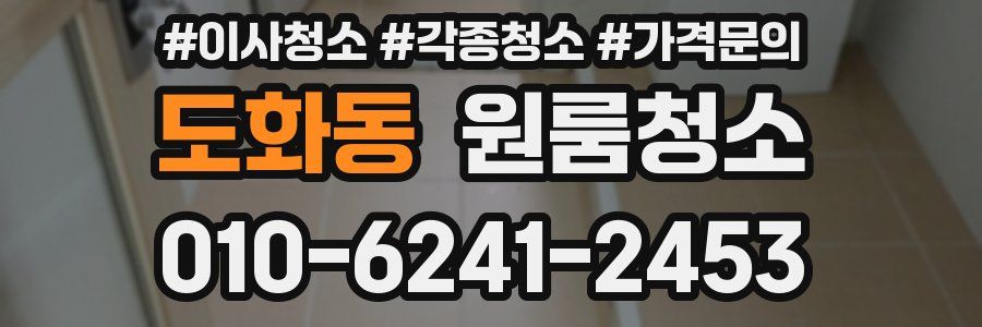 도화동 이사청소