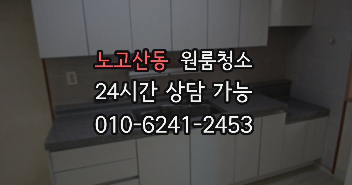 노고산동 입주청소