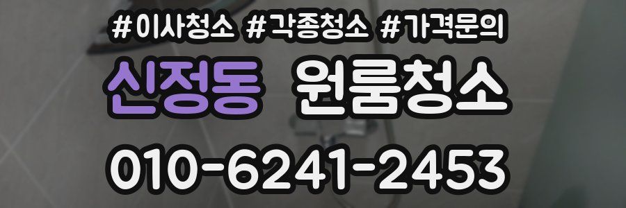 신정동 이사청소