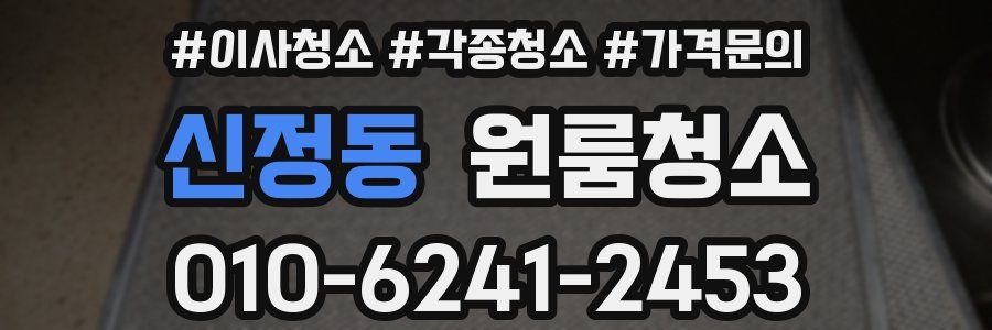 신정동 이사청소