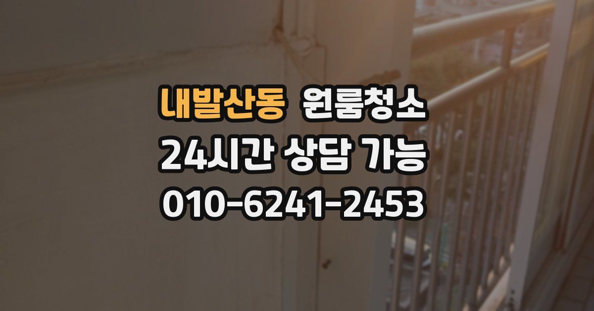 내발산동 입주청소