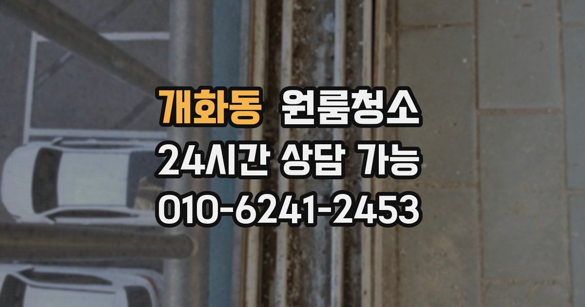 개화동 입주청소