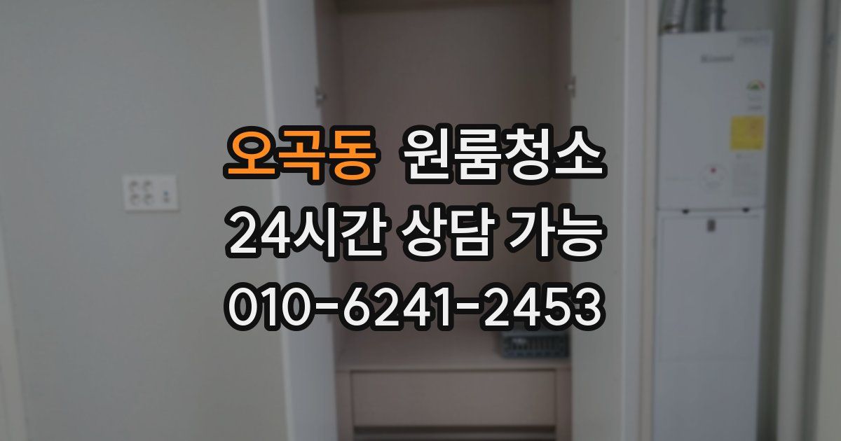 오곡동 입주청소