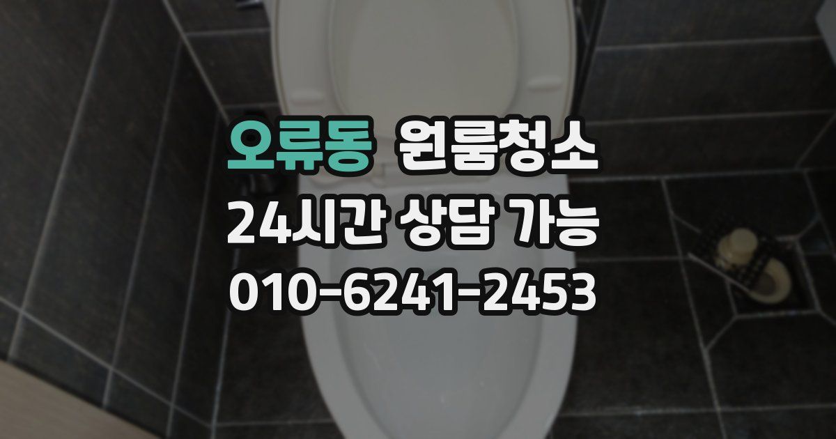 오류동 입주청소