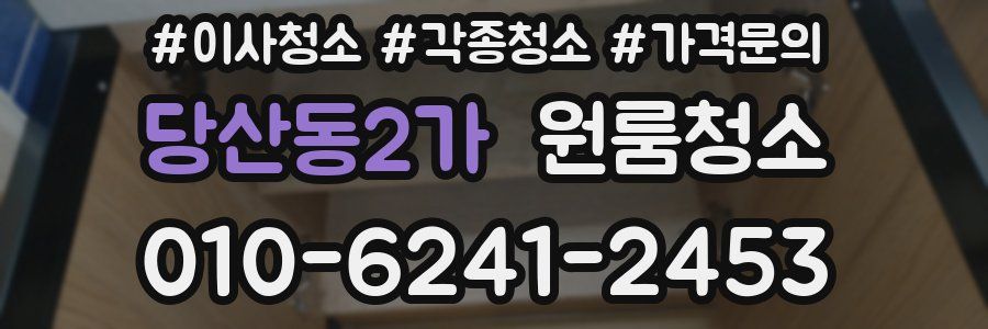 당산동2가 이사청소