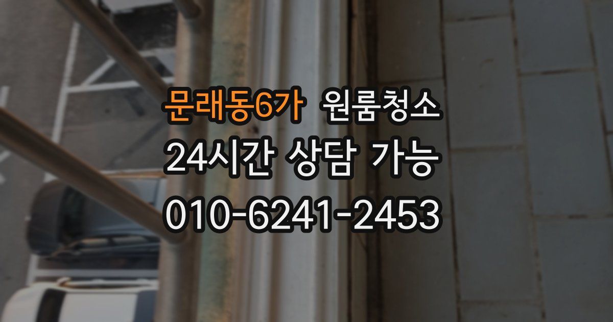 문래동6가 입주청소