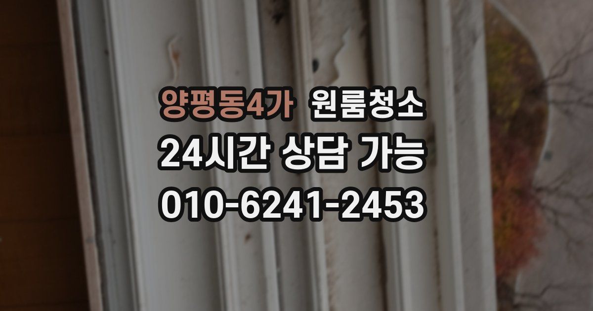 양평동4가 입주청소