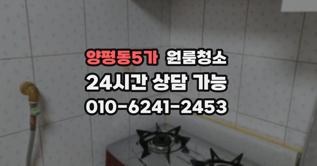 양평동5가 입주청소