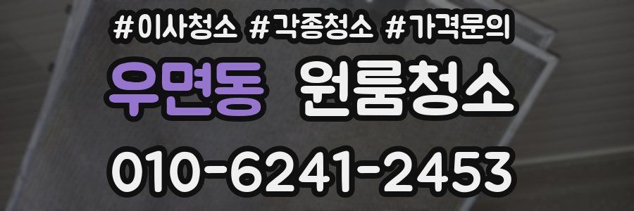 우면동 이사청소