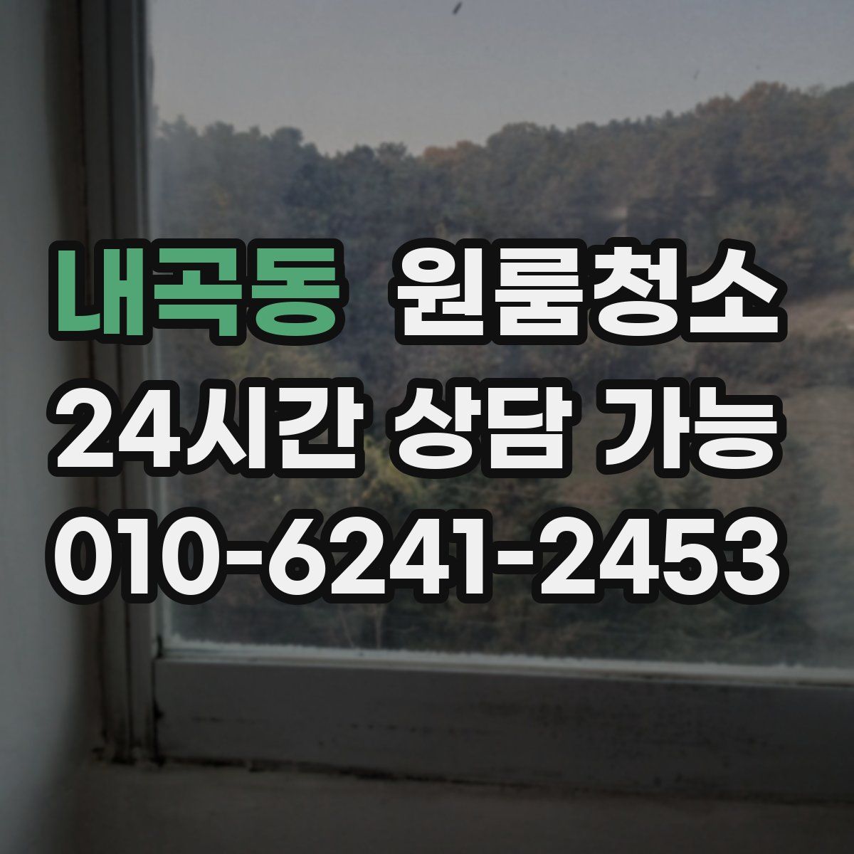 내곡동 원룸청소