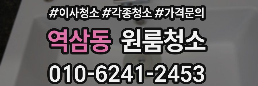 역삼동 이사청소