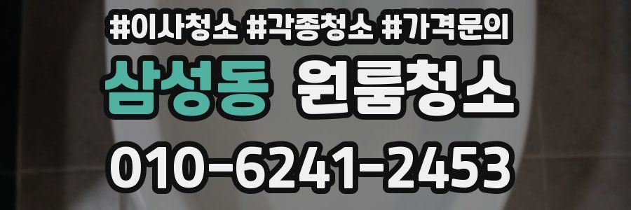 삼성동 이사청소