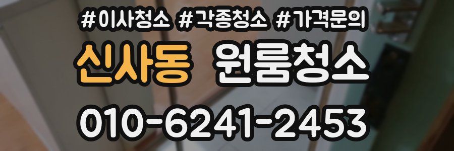 신사동 이사청소