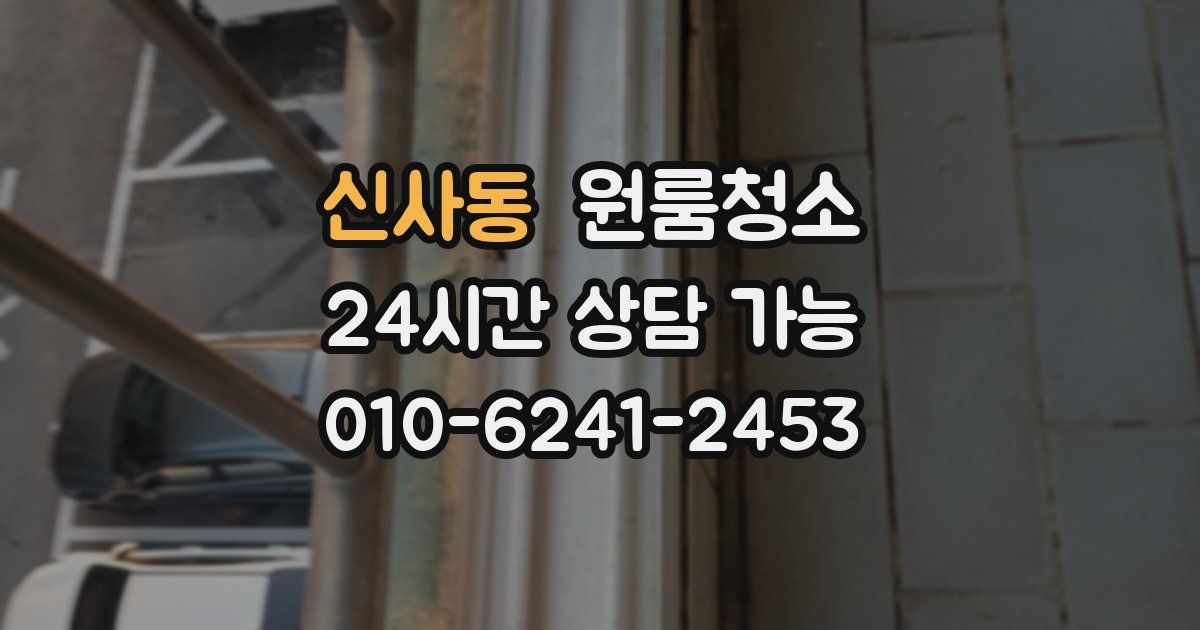 신사동 입주청소