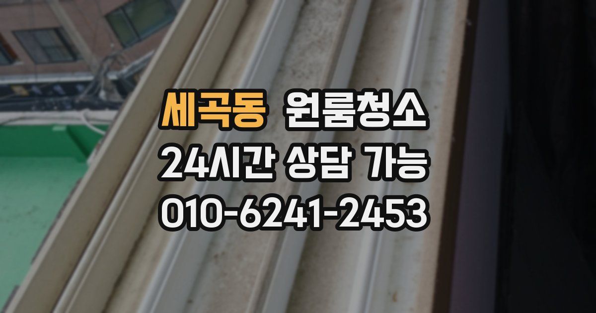 세곡동 입주청소