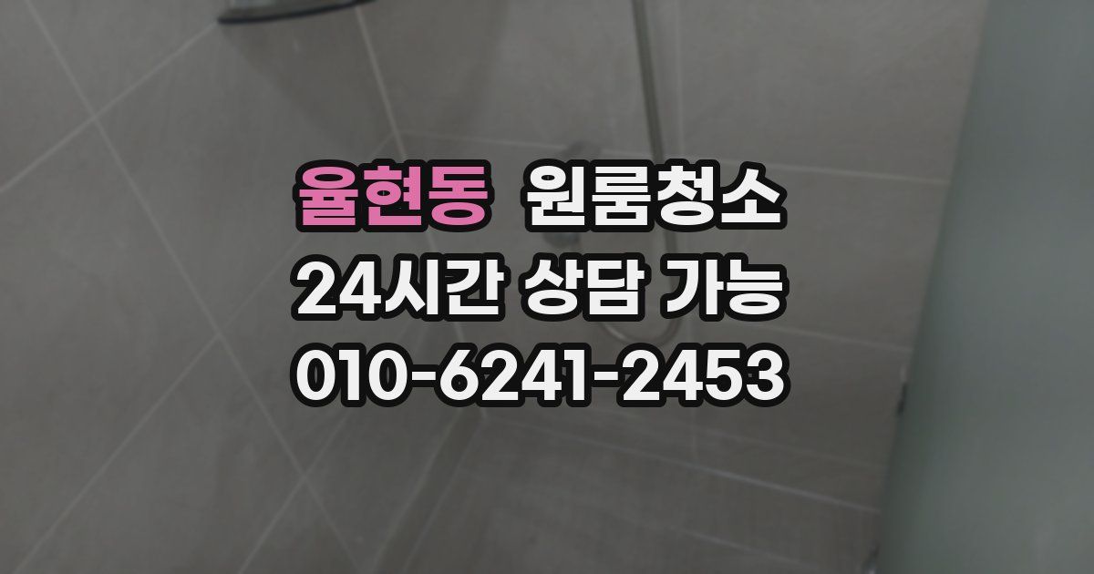 율현동 입주청소