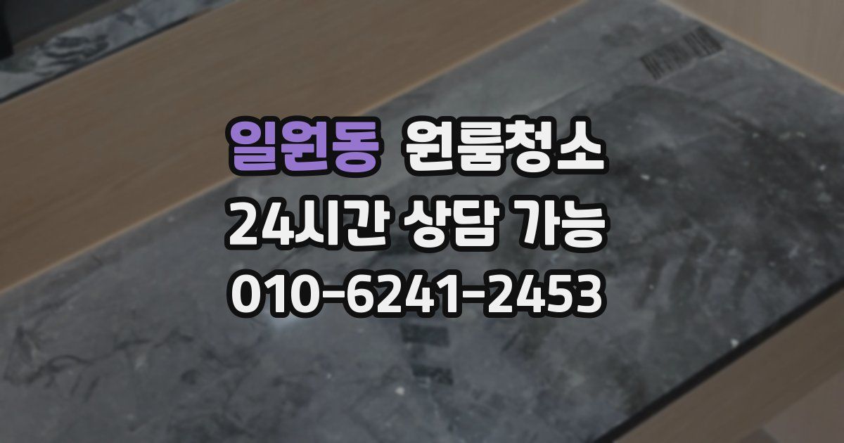 일원동 입주청소