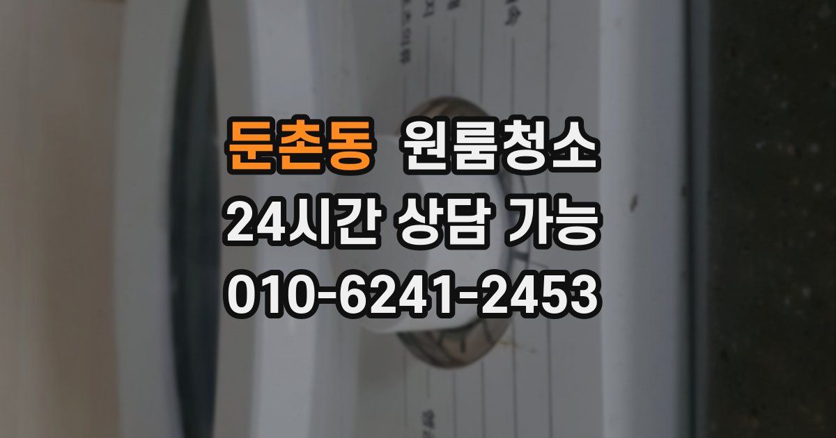 둔촌동 입주청소