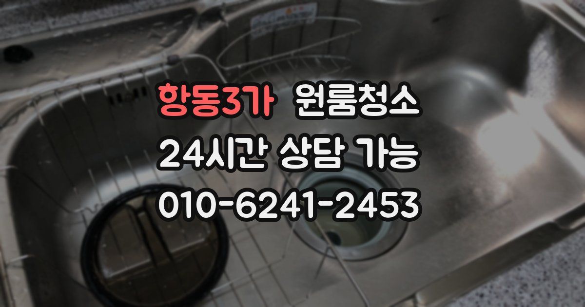 항동3가 입주청소