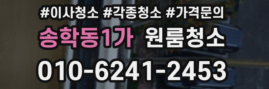 송학동1가 이사청소