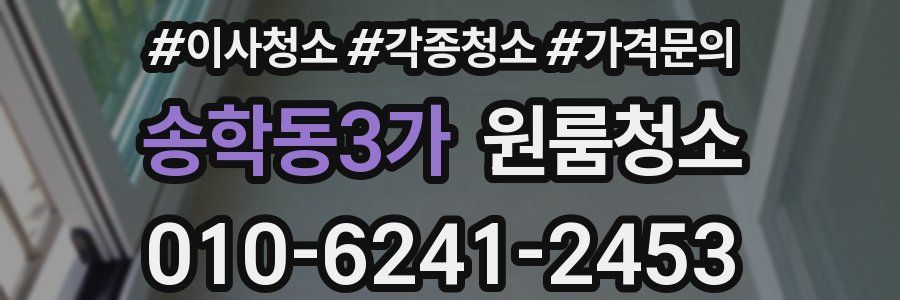 송학동3가 이사청소